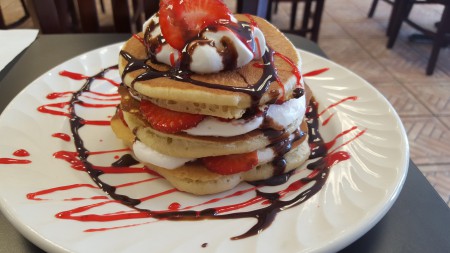 Oceana - Strawberry Shortcake Pancakes