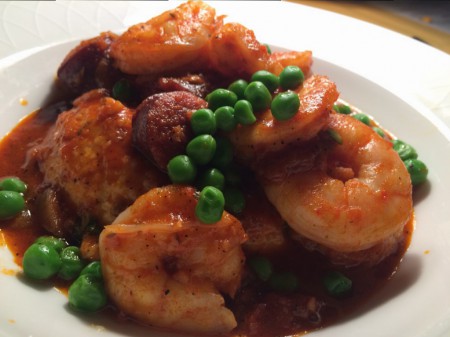 Alhambra Dinner Theatre - Shrimp and Grits