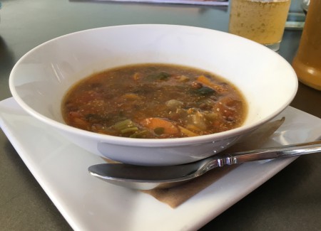 This Chick's Kitchen - Veggie Amarenth Soup