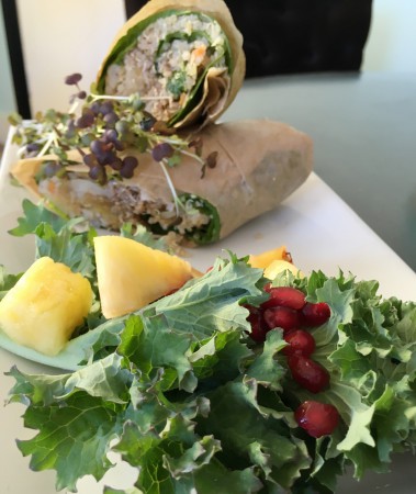 This Chick's Kitchen - Wrap and Salad