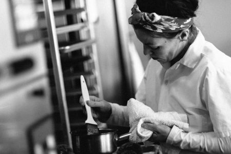 Chef Erika Weisflog - In the Kitchen
