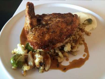 Hobnob - Chicken Breast Over Spatzle