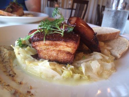 Mezza - Pork Belly and Sauerkraut