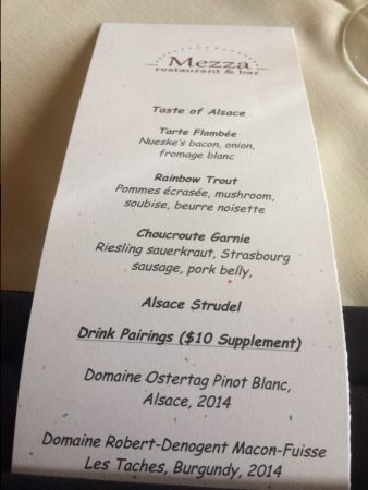 Mezza - Tasting Menu