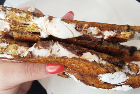Happy Grilled Cheese - S'mores Melt