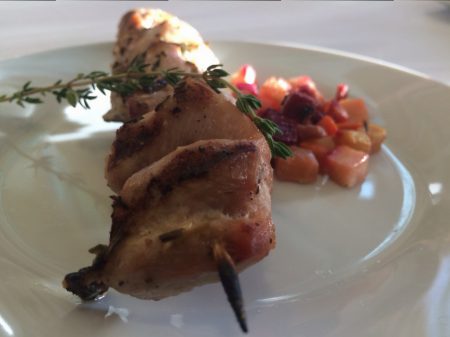 Whole Foods Market Wine Dinner - Chicken Skewers