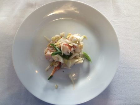 Whole Foods Market Wine Dinner - Lobster Salad