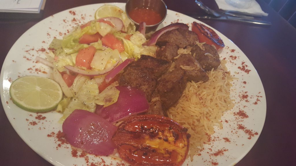 1001 Nites - Shish Kebab Platter