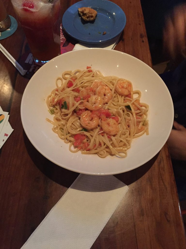 Bahama Breeze - Shrimp Linguine