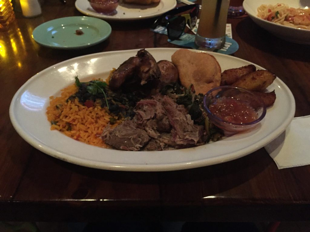 Bahama Breeze - Taste of Jamaica Platter