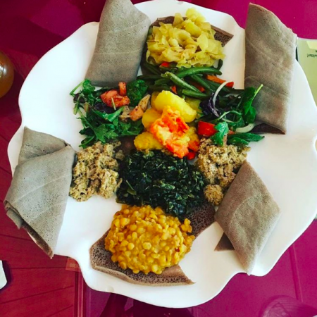 Ethiopian Food Nile - @browneyedvegan
