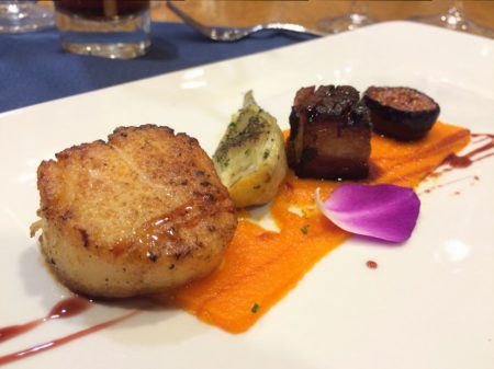 Cypress Village - Scallop and Pork Belly