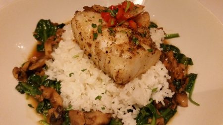 Bonefish Grill- Misoyaki Sea Bass 