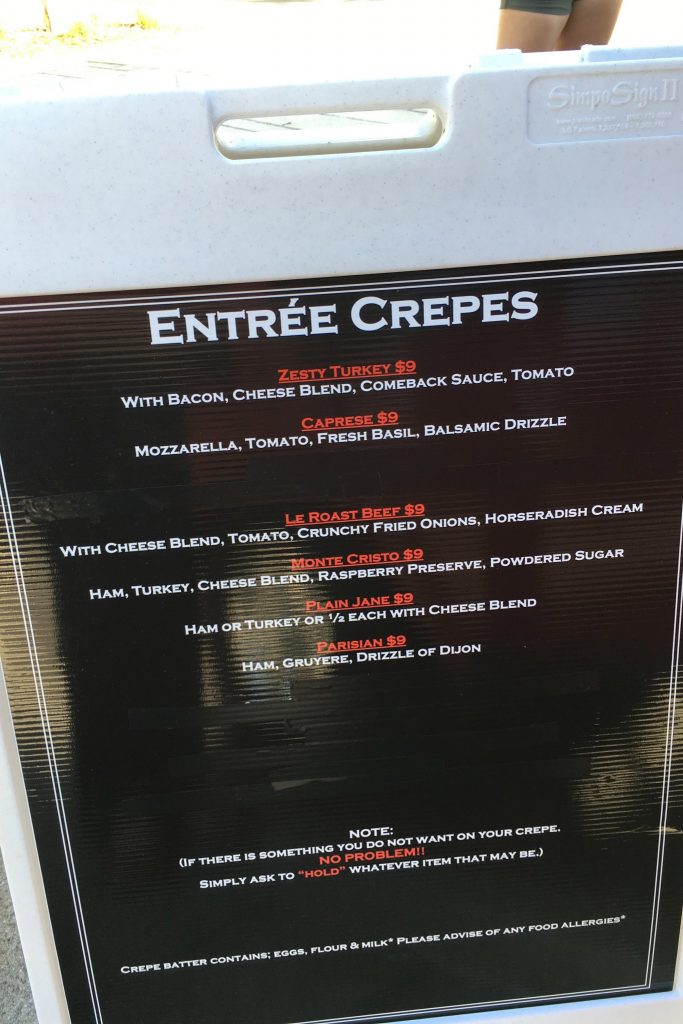 Full of Crepe - Entree Crepes